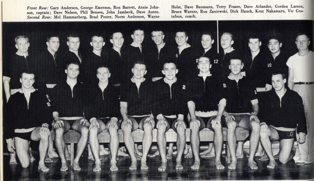1960 Men's Swim Team